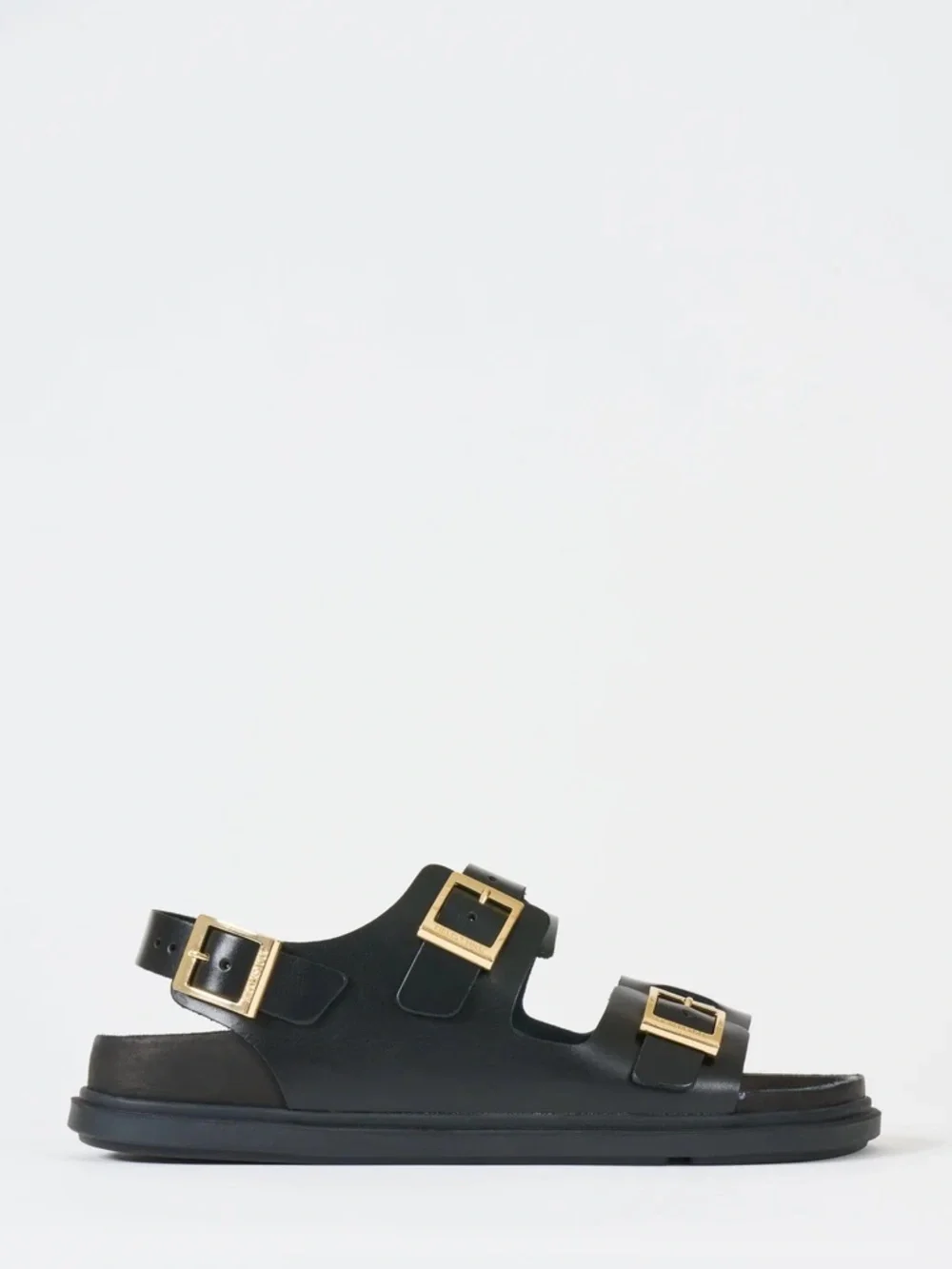 Birkenstock Cannes Exquisite Natural Leather Sandals Black 39 Narrow - Picture 11 of 16